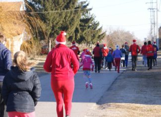 Családi Mikulás futás Sándorfalván