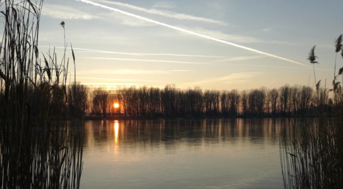 Az üllési horgásztó télen – galéria