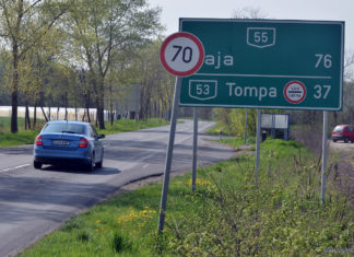 Elkezdődött az 55-ös főút megyehatár és Mórahalom közti szakaszának felújítása