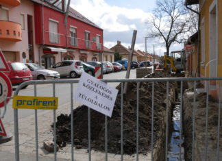 Körvonalazódik a Zöld Város Program Mórahalmon – Hálózatfejlesztés indult a Tömörkény utcában