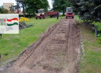 Új emlékmű kerül Domaszék főterére