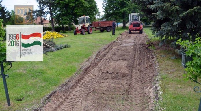 Új emlékmű kerül Domaszék főterére