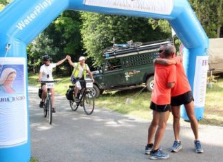Kerékpáros Mária Maraton a Duna-Tisza közén – A résztvevők Úrnapján érkeznek Öttömösre