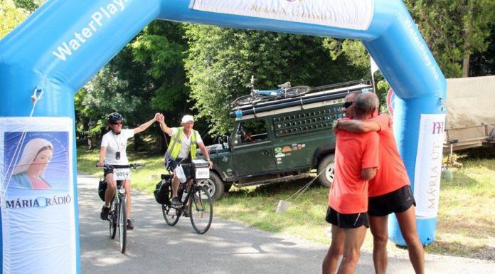 Kerékpáros Mária Maraton a Duna-Tisza közén – A résztvevők Úrnapján érkeznek Öttömösre