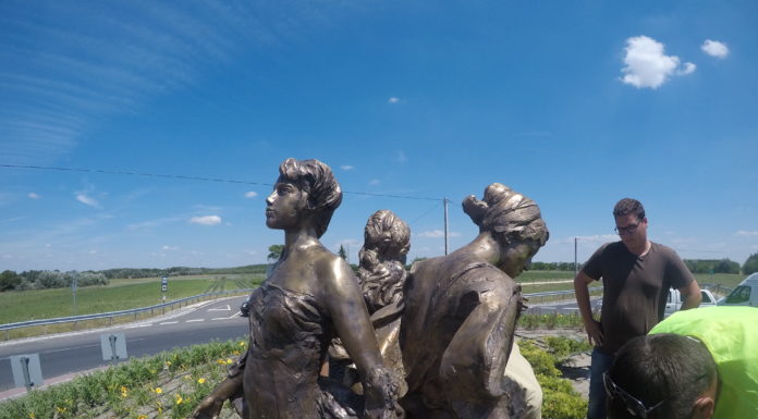 Újabb műalkotás került a mórahalmi elkerülőre