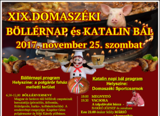 XIX. Domaszéki Böllérnap és Katalin Bál