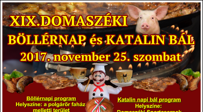 XIX. Domaszéki Böllérnap és Katalin Bál
