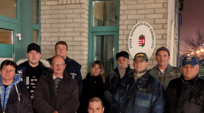 Polgárőrök a határon