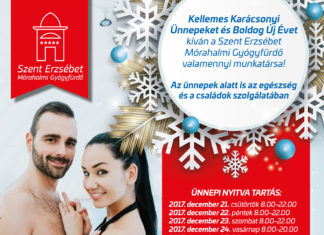 Az ünnepek alatt mindvégig nyitva lesz a mórahalmi fürdő