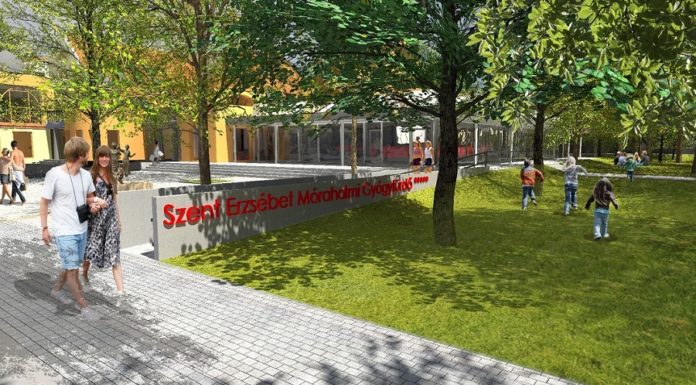 Karácsonyi ajándék lesz Mórahalomnak az új fürdőbejárat – December 22-én a nagyközönség is megtekintheti