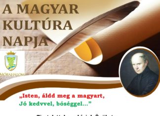 A Magyar Kultúra Napja a mórahalmi Aranyszöm Rendezvényházban