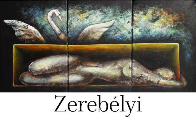 Zerebélyi Tényi Edit festőművész kiállítása Sándorfalván