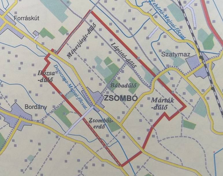 zsombó térkép Zsombo Terkep Terkep 2020 zsombó térkép
