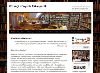 Már az interneten is böngészhetjük a zákányszéki könyvtár teljes állományát