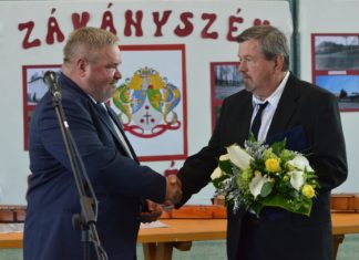 Zákányszék új díszpolgára Adamik István, korábbi képviselő és polgárőrség vezető