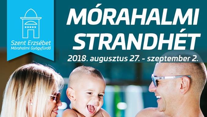 Mórahalmi Strandhét – Egy hétig ingyenes a belépés a fürdőbe a mórahalmiaknak