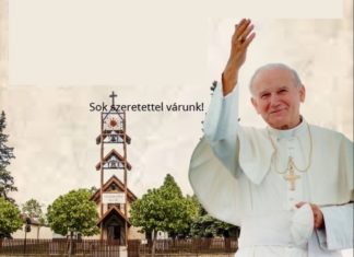 Szent II. János Pál pápa ereklyéje kerül Ruzsára