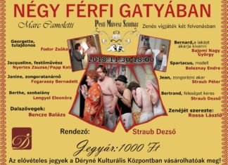 Négy férfi gatyában – Színházi szórakozás Üllésen
