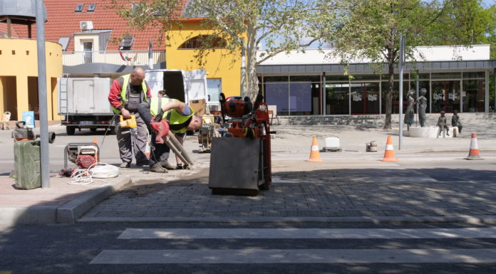 Okos zebra ügyel a gyalogosok biztonságára Mórahalmon