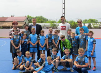 MOL PICK Szeged-játékos avatta fel az új pályát Pusztamérgesen