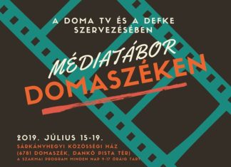 Médiatábort szerveznek Domaszéken
