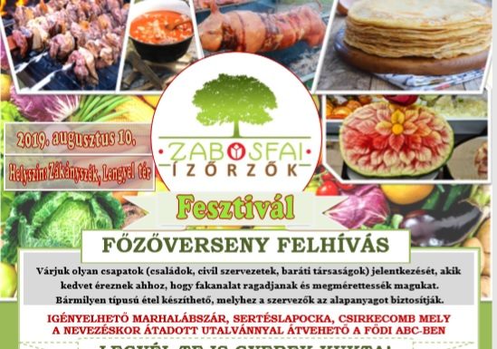Három kategóriában is várják a jelentkezőket a főzőversenyre Zákányszéken