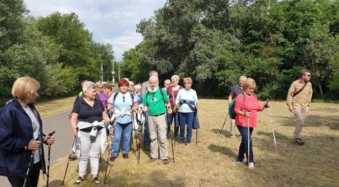 Nordic walking pályákat adtak át Ásotthalmon