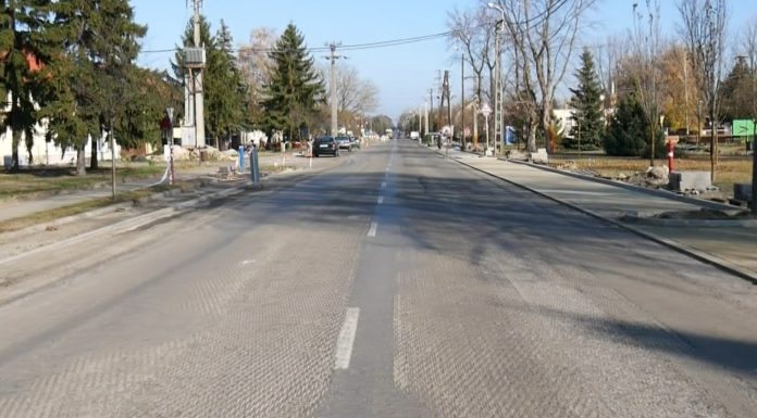 Biztonságosabbá és szebbé válik Ásotthalom főutcája