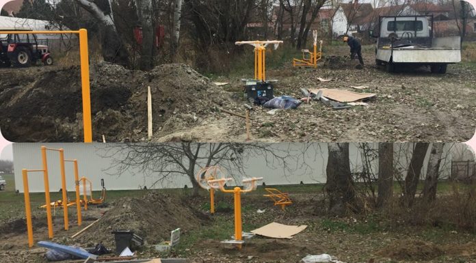 Készül már a zákányszéki fitneszpark