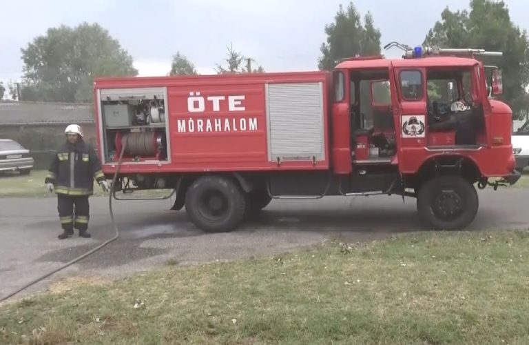 Országosan is kiemelkedő munkát végeznek a mórahalmi önkéntes tűzoltók (videó)