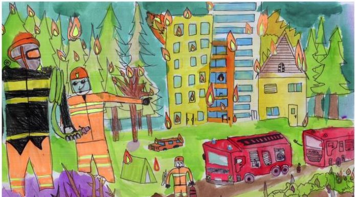 Sándorfalvi tanuló is nyert az országos katasztrófavédelmi rajzpályázaton