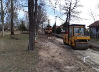 A beruházások folytatódnak Ásotthalmon a rendkívüli helyzetben is