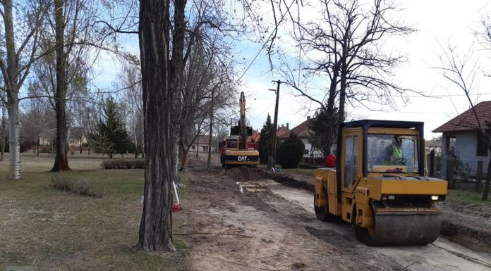 A beruházások folytatódnak Ásotthalmon a rendkívüli helyzetben is