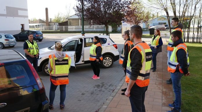 Ismét jelesre vizsgáztak a polgárőrök