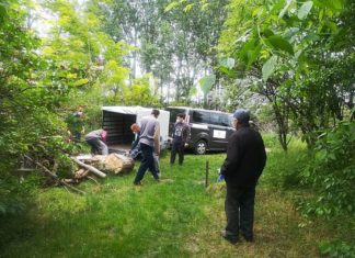 Tűzifa adományt osztott a Homokháti Szociális Központ