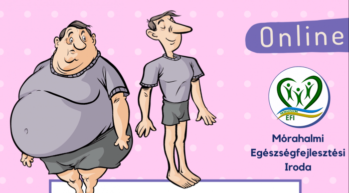 A tudatos fogyás alapjai – Online előadás az Egészségfejlesztési Iroda szervezésében