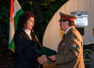 Kitüntetést vehetett át Sánta Gizella, Ruzsa polgármestere