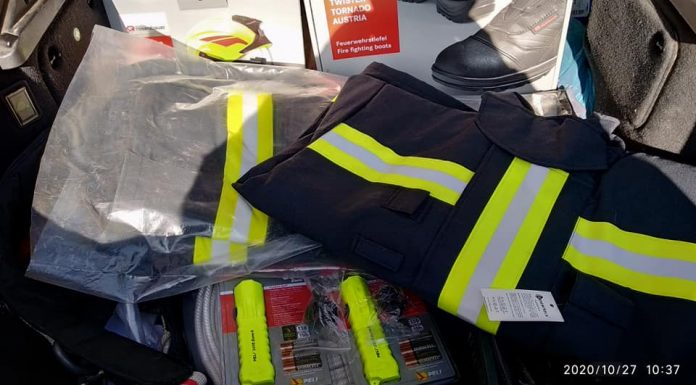 Új eszközökkel gyarapodott a pusztamérgesi önkéntes tűzoltóság