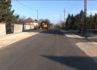 Több utca is megújult az idén Domaszéken