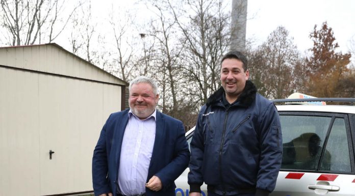 Garázst kapott a helyi polgárőrség Zákányszéken