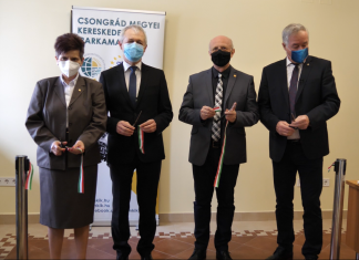 Átadták a megyei iparkamara mórahalmi képviseleti irodáját