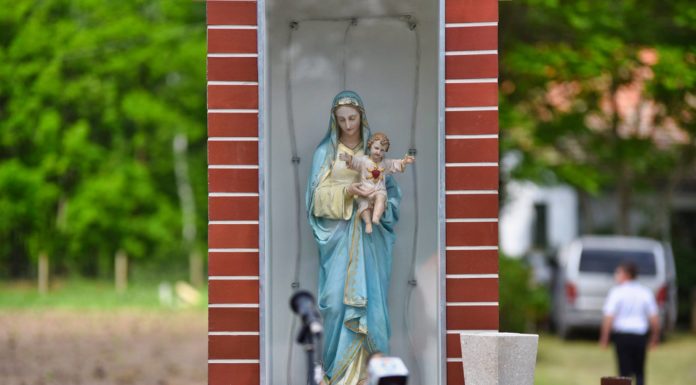 Szűz Mária-szobrot szenteltek meg Zákányszéken (Galéria)