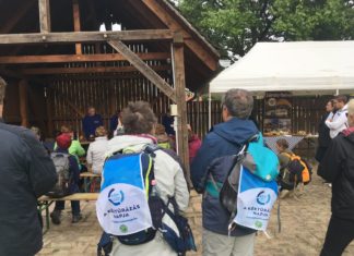 A Kéktúra napján közel ötvenen túráztak Sándorfalván