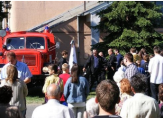 Új felszeréseket kaptak a pusztamérgesi önkéntes tűzoltók