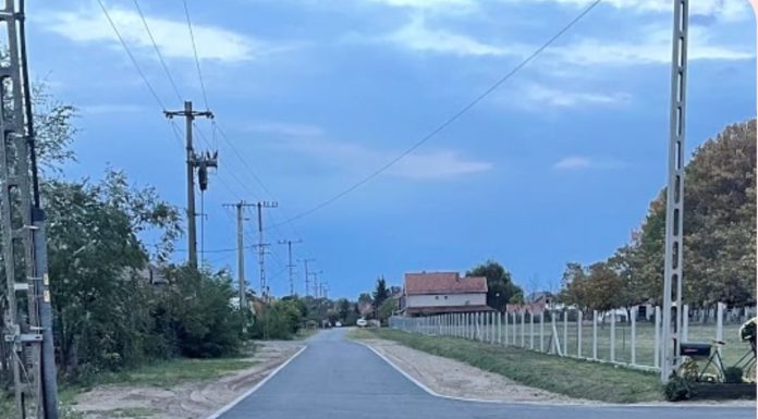 Elkészültek az útmunkálatok Zákányszéken