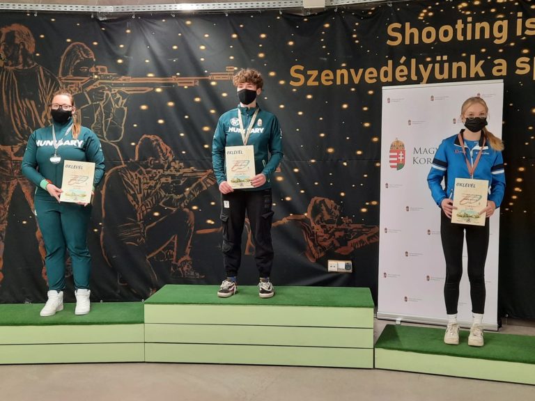 Jákó Miriam, zsombói sportlövő két rekorddal zárta a Hungarian Opent