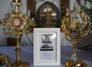Újabb lengyel ereklyével gazdagodik a ruzsai Urunk Színeváltozása-templom