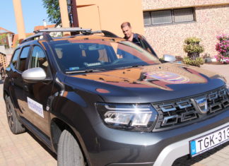 Új autót kaptak a mórahalmi polgárőrök