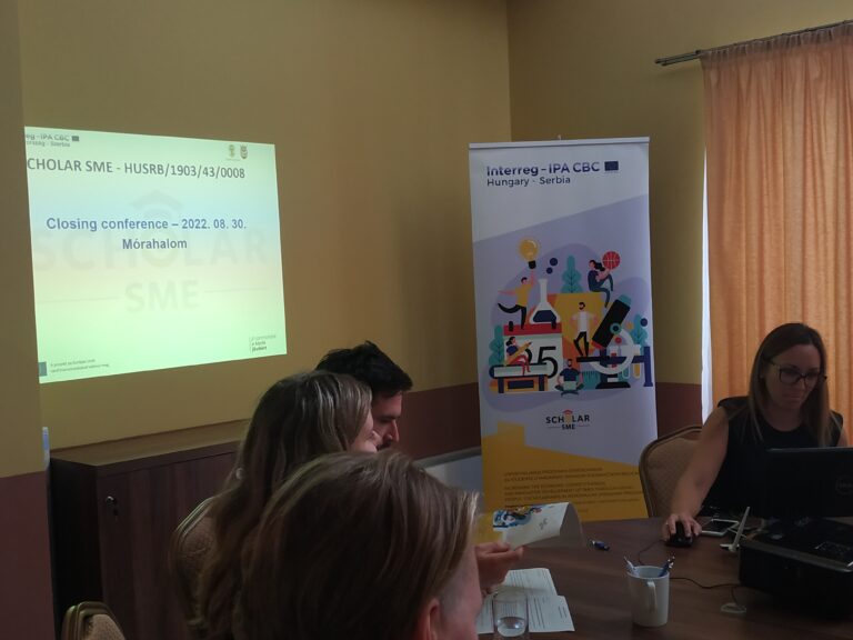 SCHOLAR-SME projekt zárása a Kolo Szerb Kulturális Központban
