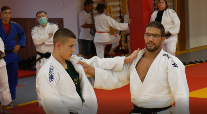 Tóth Krisztián olimpikon cselgáncsedzést tartott Mórahalmon